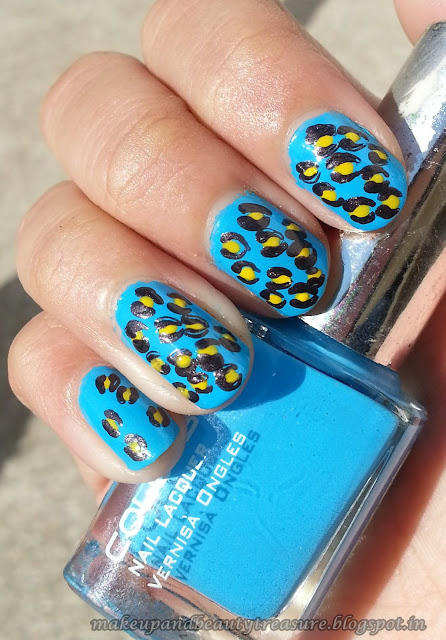 Leopard-Print-Nail-Art-Step-By-Step