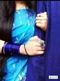 Blue saree wearing pic with face covered - blue saree wearing pic, photo, picture - blue saree design and price - blue saree pic - NeotericIT.com - Image no 8