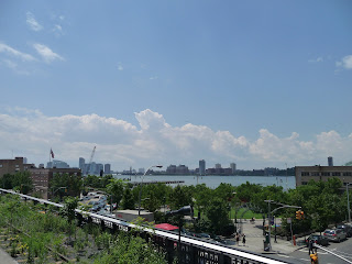 High Line, west side of Manhattan, Hudson River