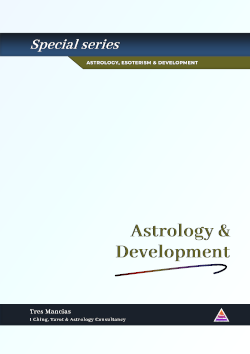 Astrology & Development - Series of karmic and esoteric Astrology - Tres Mancias