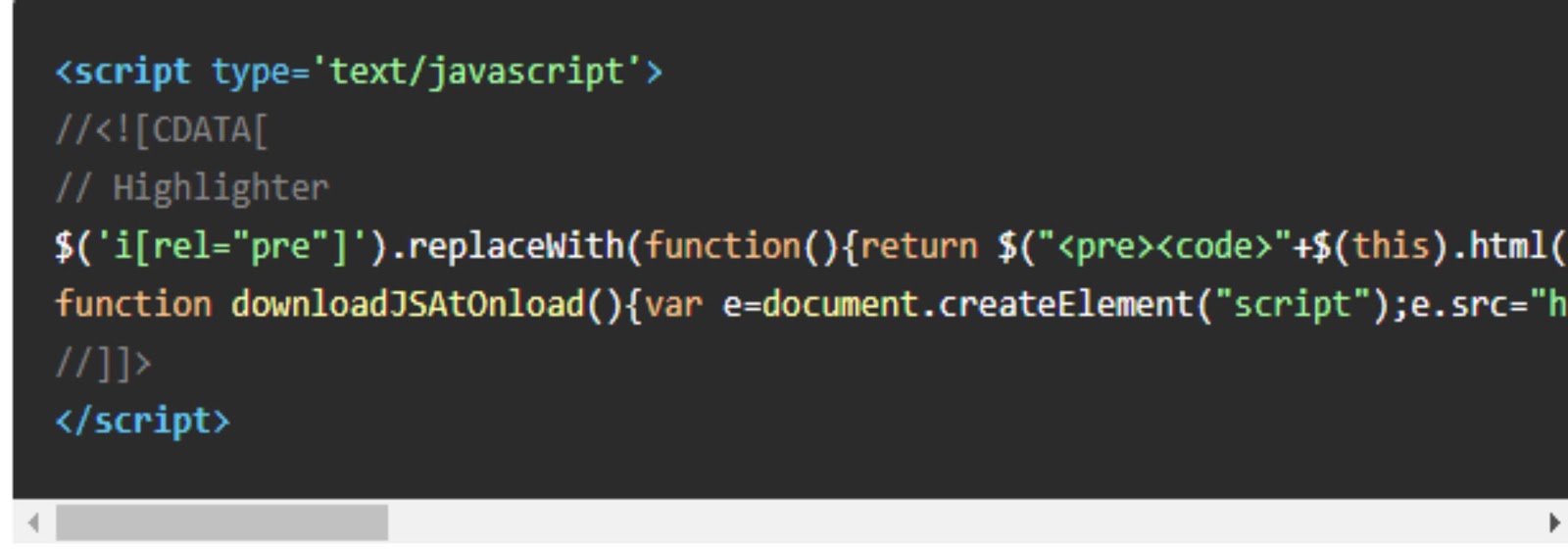 Cara Mudah Memasang Syntax Highlighter