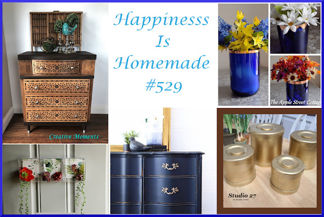 Happiness Is Homemade. Share NOW. #happinessishomemade, #linkyparty #eclecticredbarn #hih