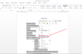 Cara Mudah Membuat Daftar Isi di Microsoft Word Menggunakan Tab