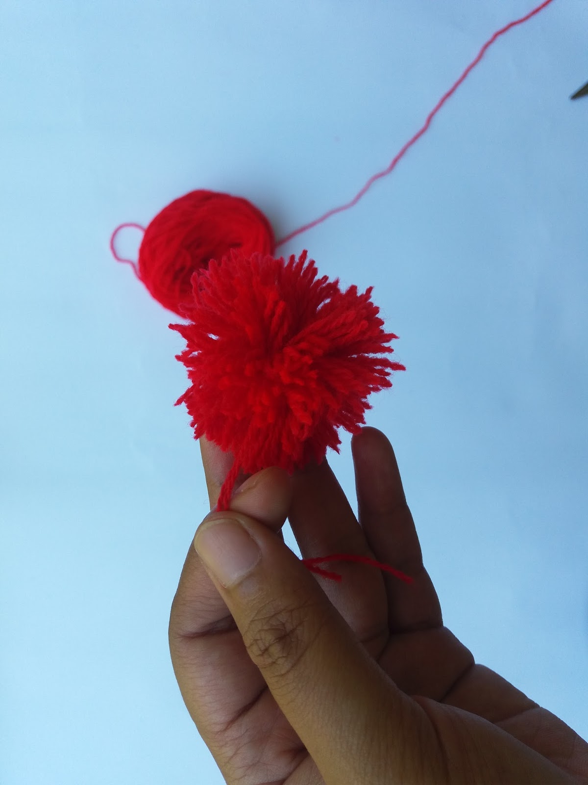 DIY suka suka Membuat Keset Pom  Pom  Dari Benang  Wool