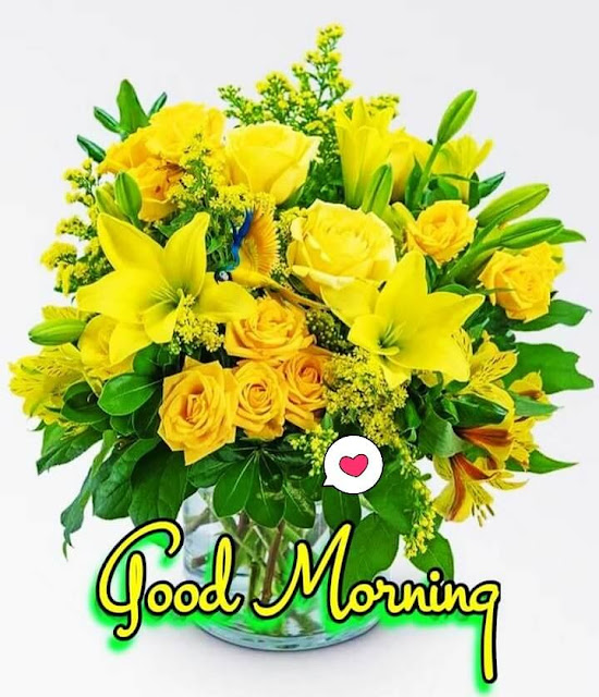 Yellow Flower Good Morning Images