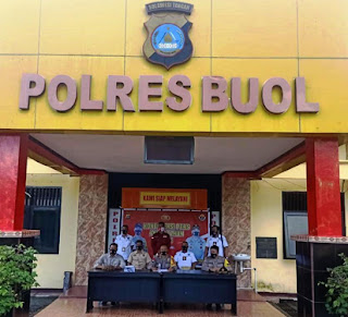 Rilis Akhir Tahun 2020 Polres Buol