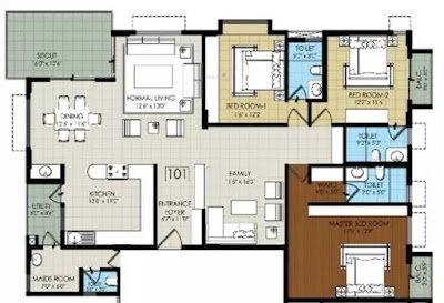 Prestige Finsberry Park Floor Plan