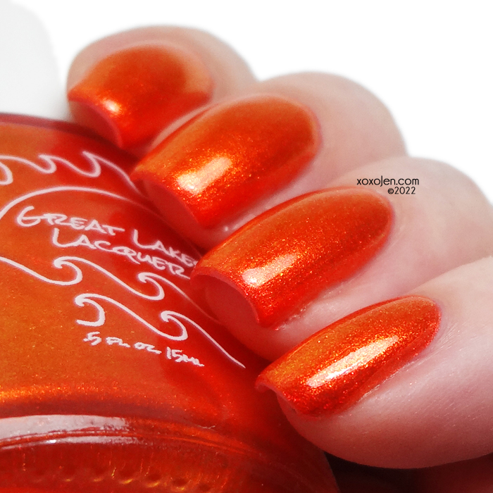 xoxoJen's swatch of Great Lakes Lacquer