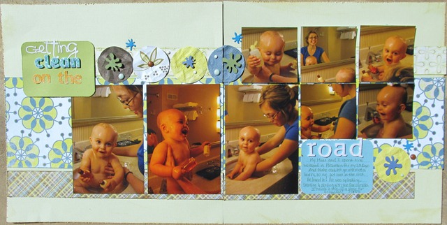 Family 2009- Blakes bath in hotel