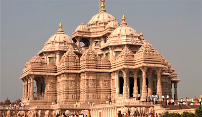 Akshardham Temple mandir at delhiblogs