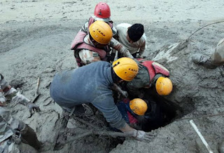eruption were workers of two hydropower projects in Chamoli district of Uttarakhand Chamoli Glasiear