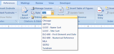  Style on Mpecs Inc  Blog  Word 2007   Apa  Mla  And Other Styles Built In
