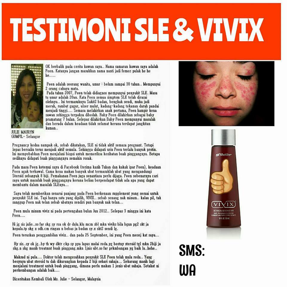 Kesan Sampingan Pengambilan Vivix Shaklee - Contoh Diam