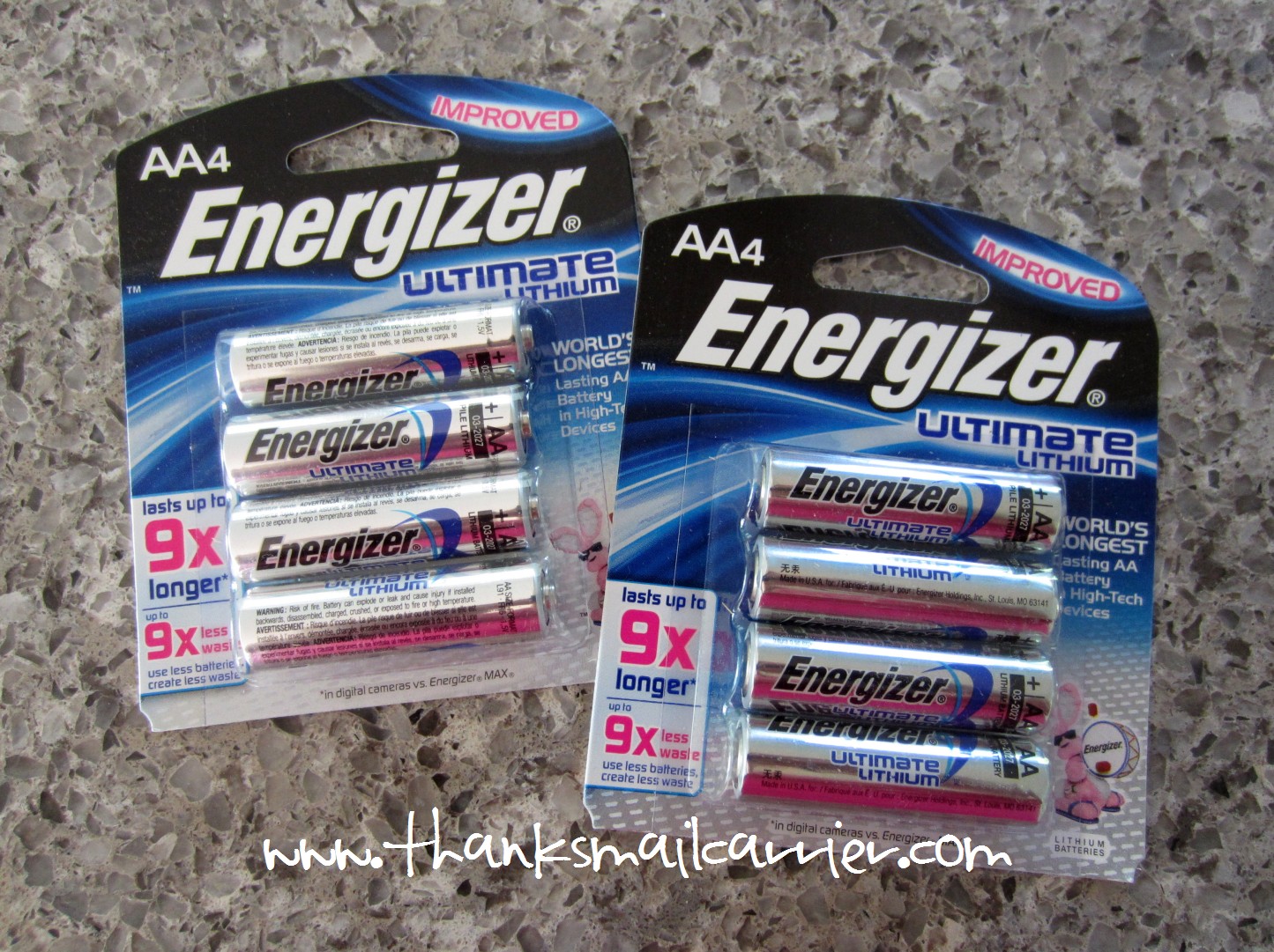 Thanks, Mail Carrier: Energizer Ultimate Lithium Batteries {Review &  Giveaway}