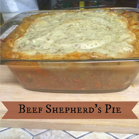 Beef Shepherd's Pie~ The Dreams Weaver