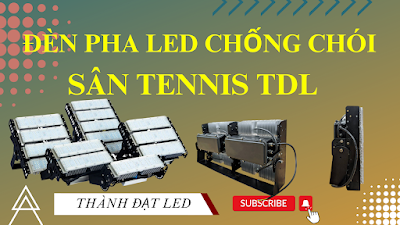 Đèn pha led module 300w cho sân tennis tại Hà Nội