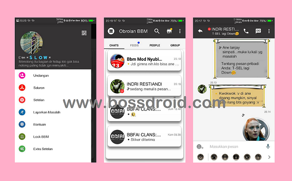 BBM Mod MINIMAL V0.3 Based V2.13.1.14 Apk (Tanpa Iklan)