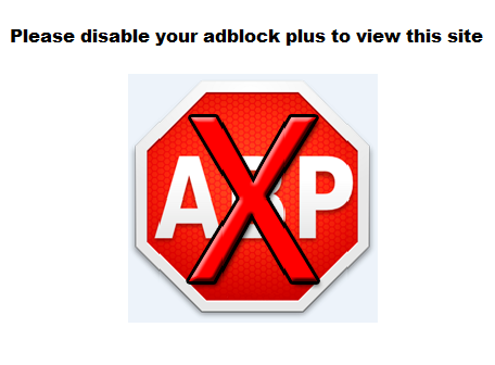 Anti Adblock Image