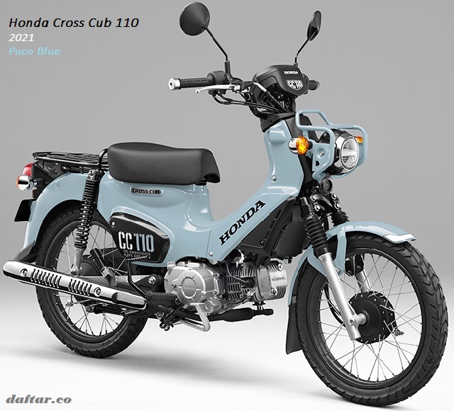 2021 Honda Cross Cub 110 - Puco Blue