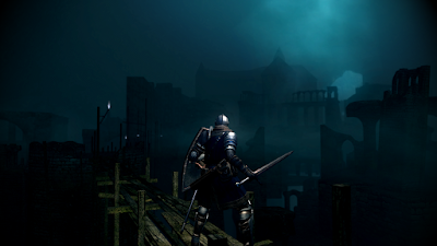 dark souls video game 2011 new londo ruins landscape