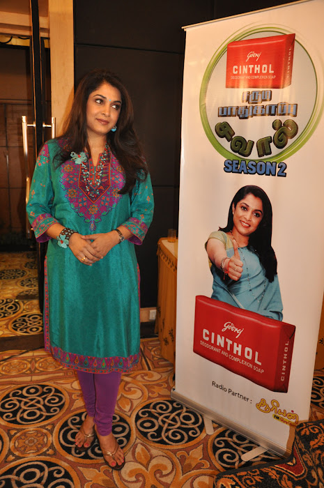 ramya krishna new look @ cinthol contest unseen pics