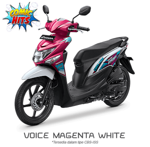 Warna Baru Beat POP ESP CBS ISS 2016 Voice Magenta White