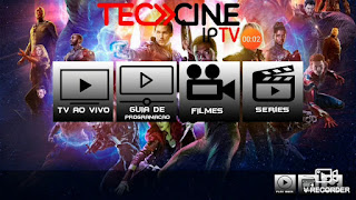 تطبيق TECCINEIPTV مع 11 أكواد تفعيل مدفوع