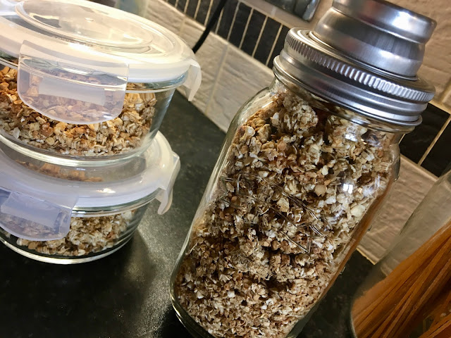 homemade vanilla granola food preparation southern in law