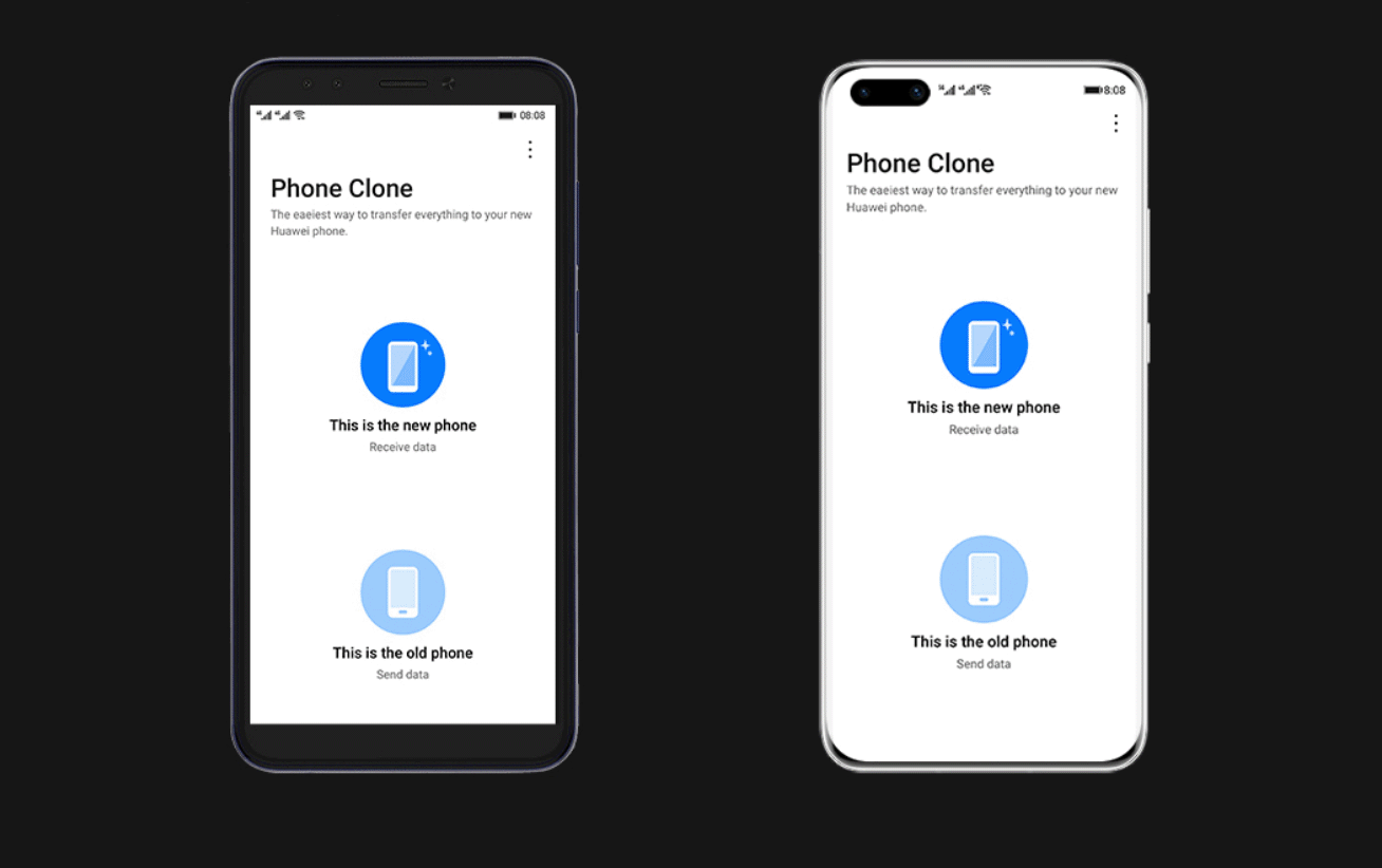 Phone clone новый телефон. Картинка приложения Phone Clone старый телефон. Картинка программа Phone Clone старый телефон. Как отсканировать код в приложение Phone Clone. Как синхронизировать Huawei с компьютером.