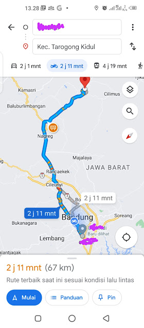 map bandung garut