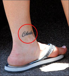 simple ankle tattoos design