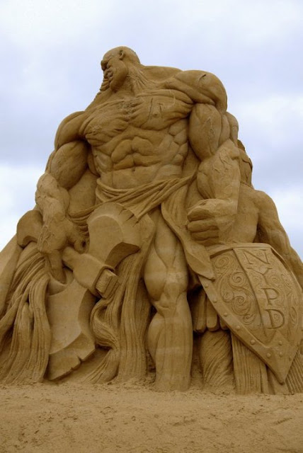 Awesome Sand Sculpture