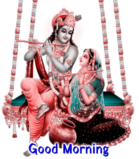 good morning krishna radha