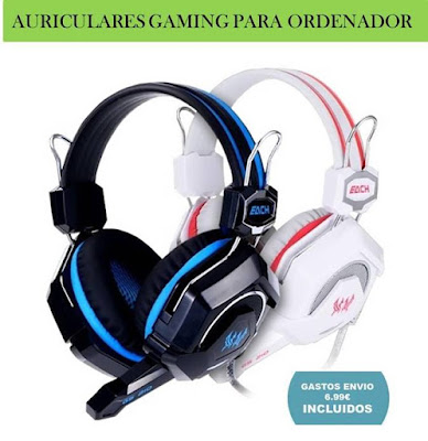 Auriculares ordenador microfono