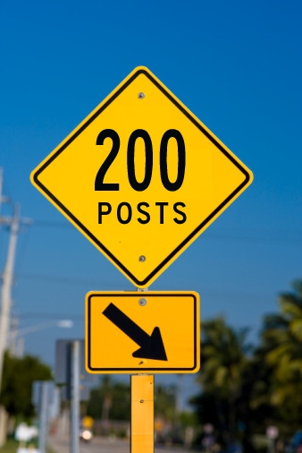 Since March 2 2010 we have posted 200 times on legal topics of interest to 