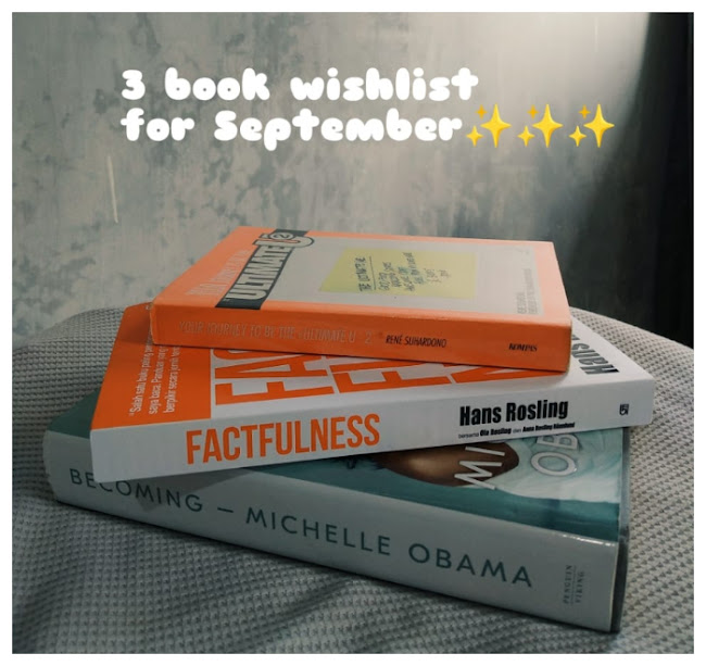 Monthly Book List- Rekomendasi Buku Bacaan Bulan September