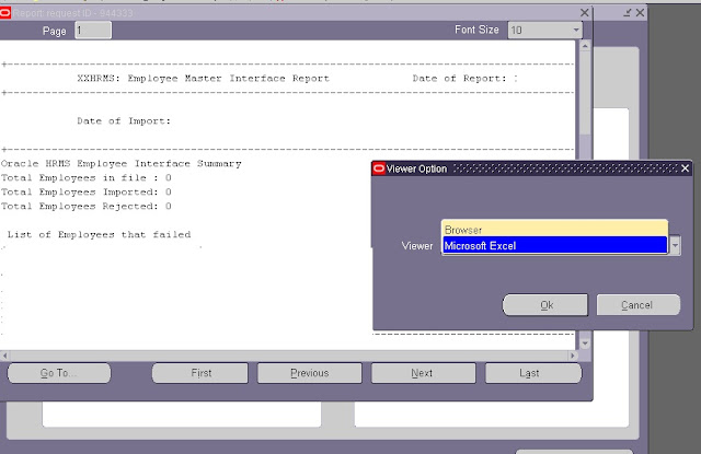 Text Output or Excel