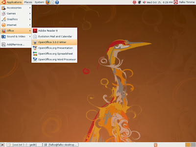 Open Office Ubuntu 10