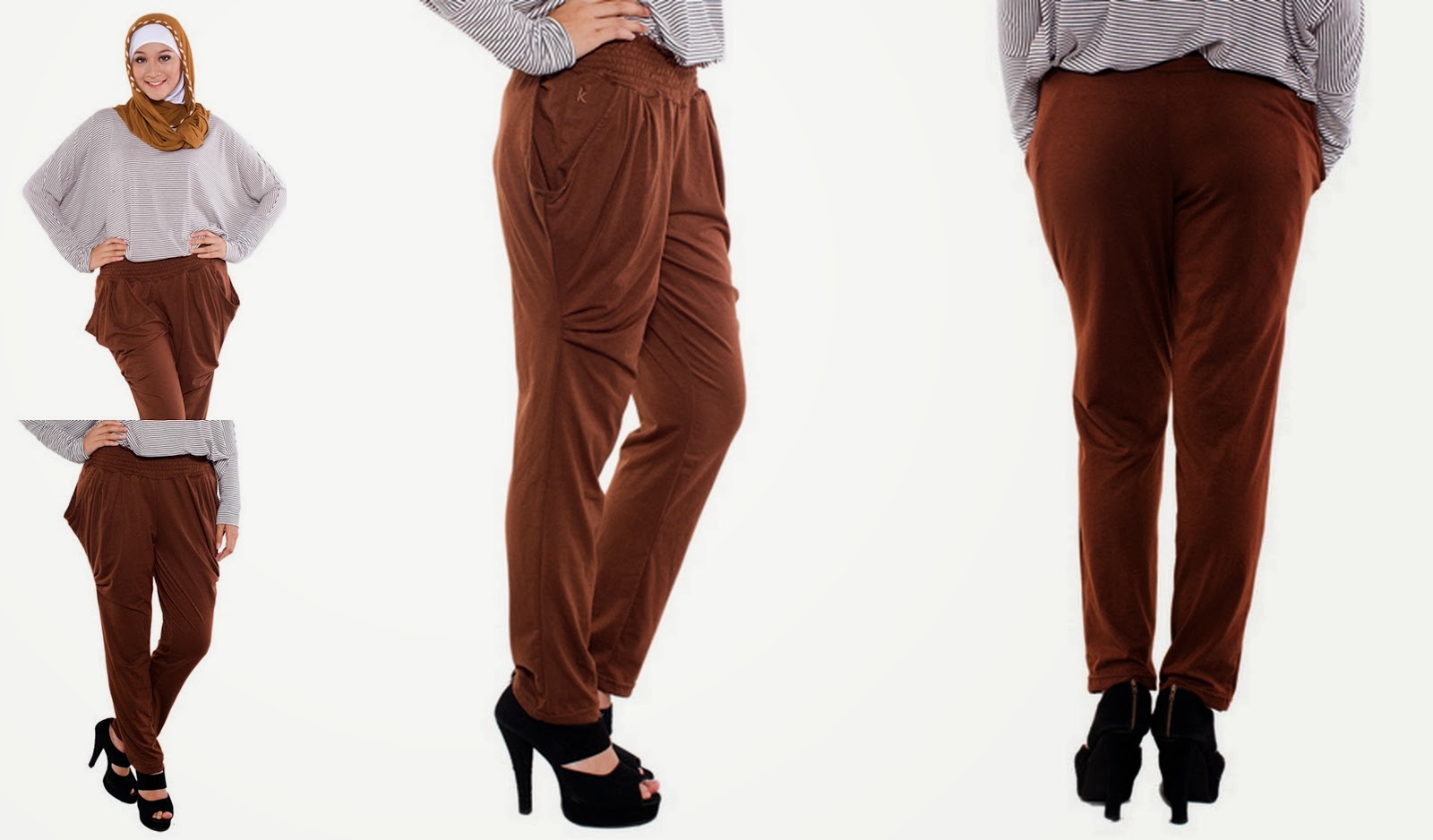  Model Celana Panjang Wanita Muslimah  trend busana 2014