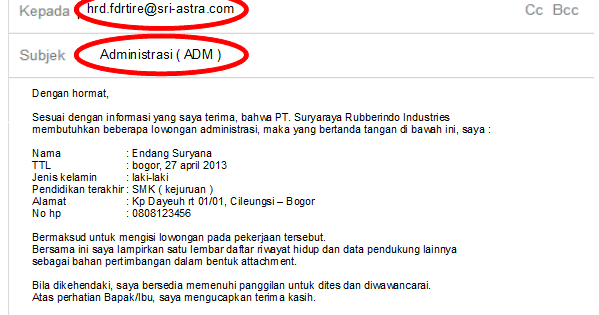 Tips dan Trik Cara Melamar Kerja Lewat Email