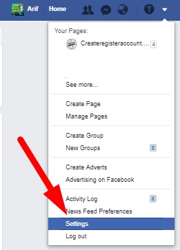 Change Your Name on Facebook Profile Link