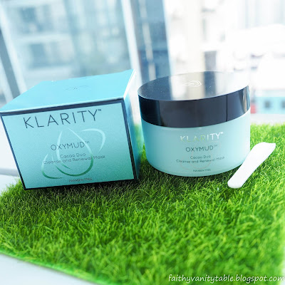 Review of KLARITY™ Oxymud™ Cacao Cleanse and Renewal Mask and Diamond Glow™ Overnight Masque