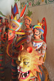 Indian clay figurines 