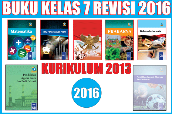 Buku Kurikulum 2013 SMP Semester 1 dan 2 Revisi 2016 Lengkap