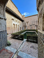 Patio del Yeso (patio de gypse - ou de plâtre -) - Alcazar - Séville