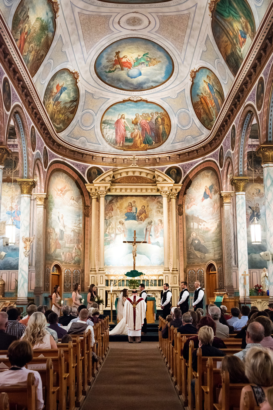 Montana / Church Wedding / Cali Frankovic Photography