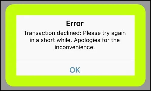 Fix Venmo App Error Transaction Declined Problem Solved