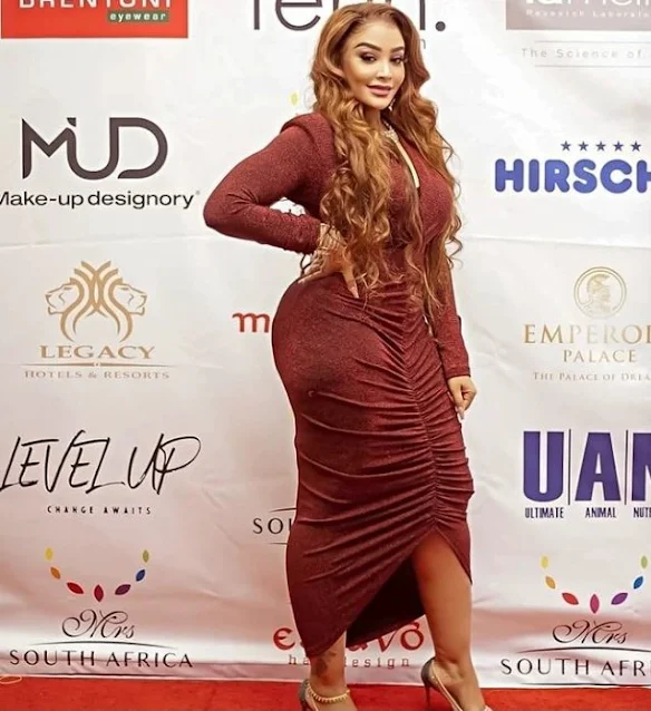 Diamond Platnumz ex-wife Zari Hassan in South Africa photo