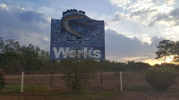 Swordfish billboard in Bees Creek | Australian Roadside Attractions