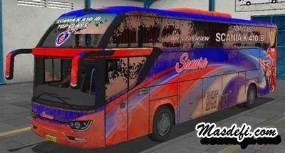 livery bussid srikandi shd sanura kotor